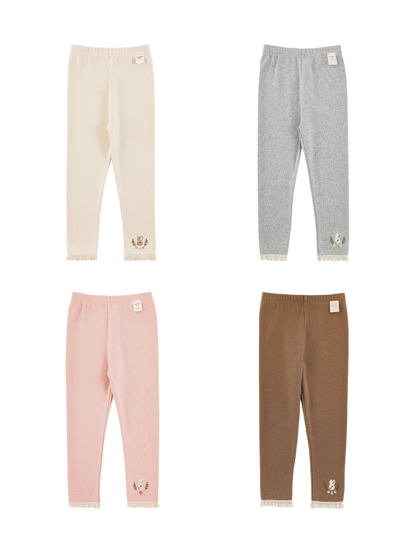 Winterlegging voor meisjes in  - Elastic Lace Trim recensie en prijs