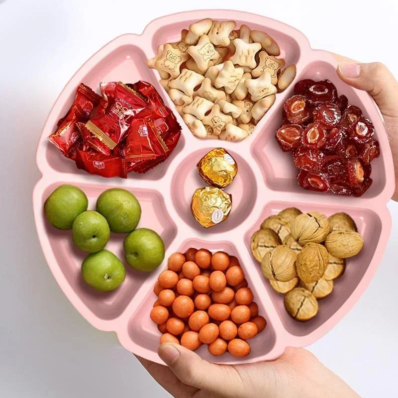 Useful Pretty Petal Fruit Nut Storage Tray Epoxy Resin Mold Creative DIY Dishes Plate Silicone Mould Suitable Home Snack Moulds