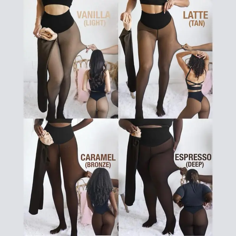 Ladies Winter Plus-size Sewing Shaping Leggings Sexy Erotic Hot Pantyhose Winter Velvet Warm Sexy Elastic Translucent Pantyhose