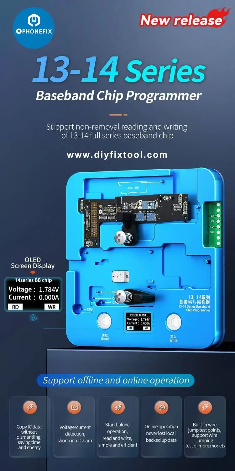 Programmatore JCID P15 Nand con modulo BGA315 BGA110 BGA70 BGA60 per iPhone 6-15 Pro Max iPad Nand Flash leggi la riparazione del formato di scrittura