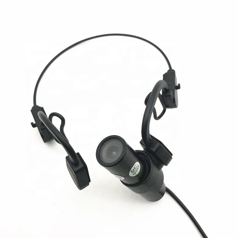 New 2MP 1080P Mini CMOS Wearable Ear Headset UVC Video USB OTG Camera with 1 Year Warranty for Android Phone Windows Mac