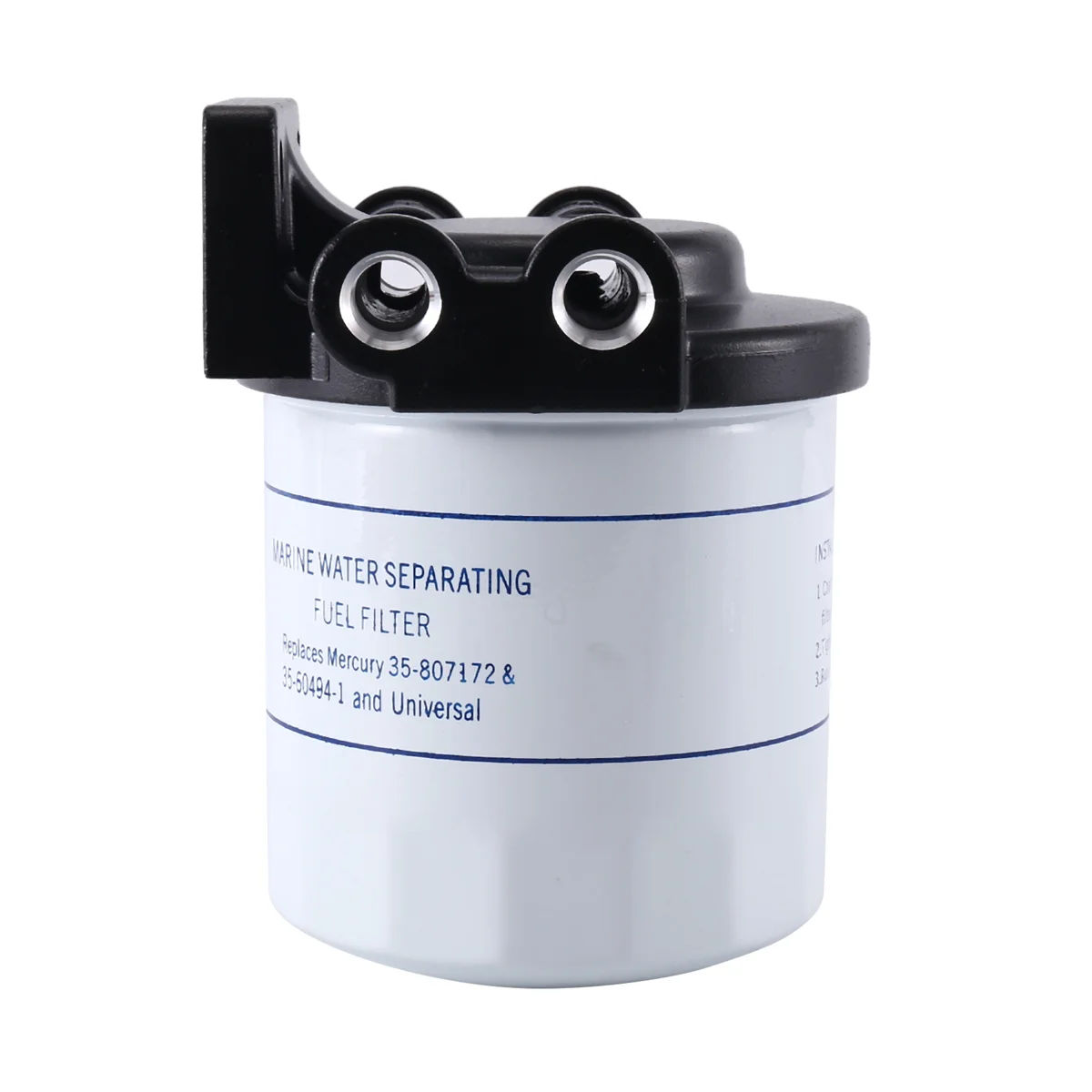 Water Separating Fuel Filter for Mercury MerCruiser 4.3 5.0 5.7 7.4 Water Seperating Filter 35-802893Q01