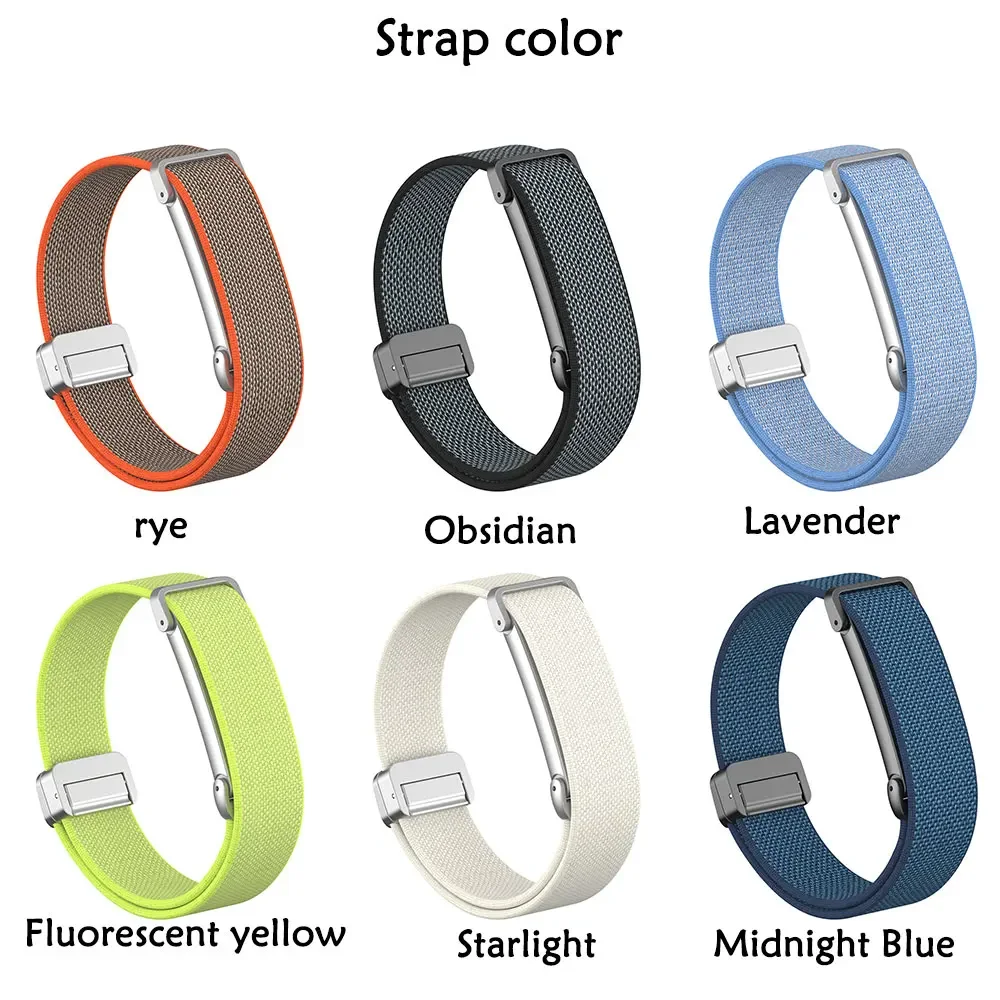 Nylon Watch Strap for Google Fitbit Air Paired with A Metal Frame Magnetic Clasp Sturdy and Durable Band  for Google Fitbit Air