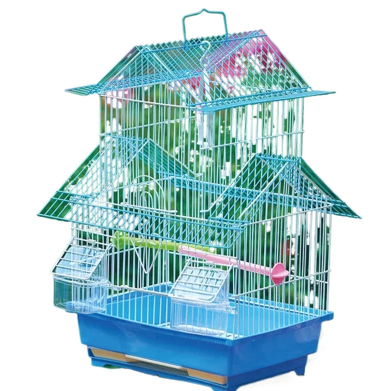 Bird Cage, Sturdy and Durable, Easy To Install, Not Easy To Rust Small Pet Nest.