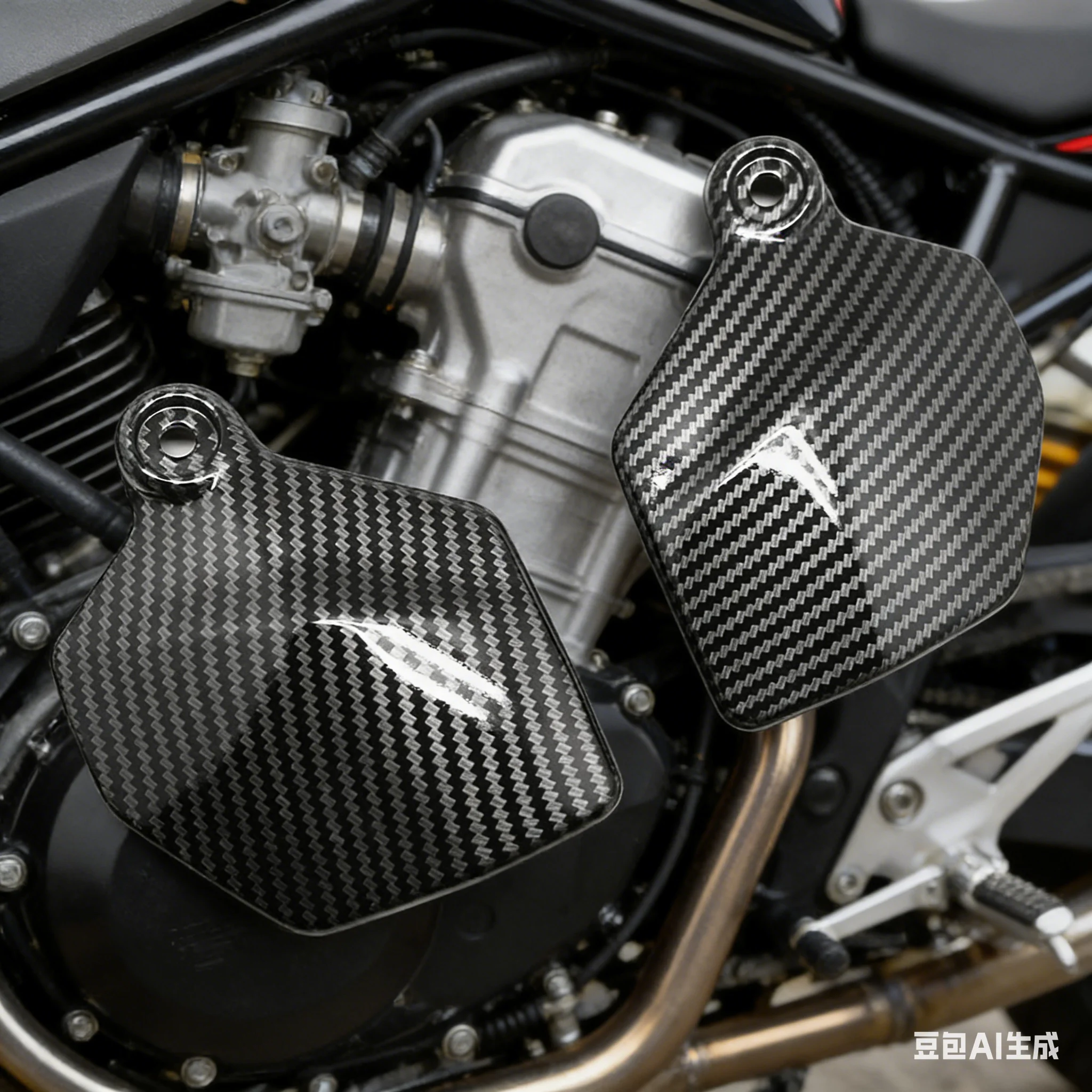 

Pair Carbon Fiber Motorcycle Accessories Side Upper Frame Cover Fairing Cowls For Honda CBR1000RR 2017-2019 Full Fairing Kits