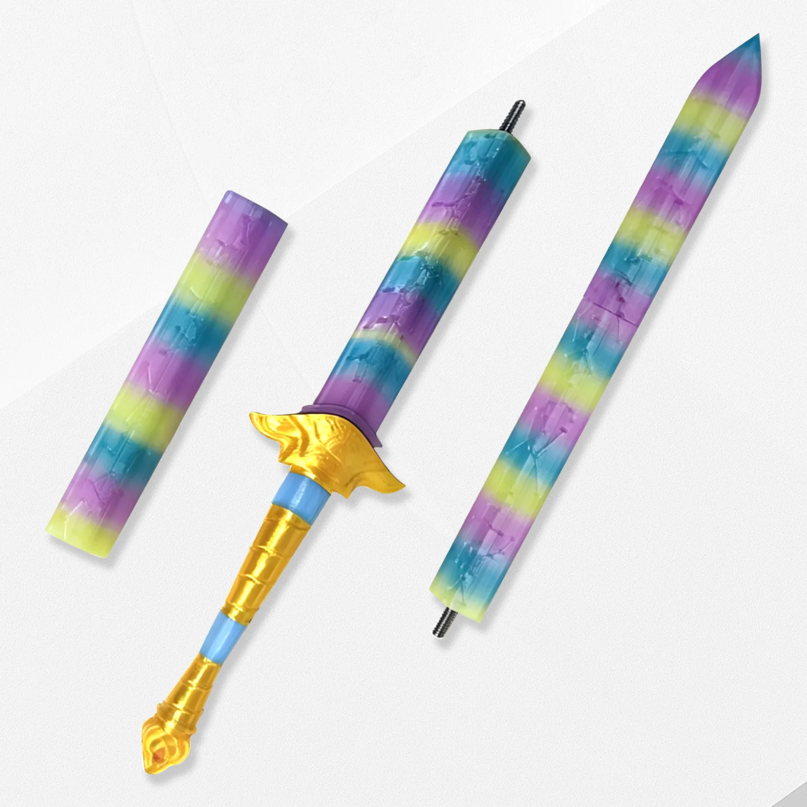 Rumi kpop-démon caçadores cosplay luzes espada armas roleplay adereços para menina grupo ídolo halloween carnaval traje acessórios