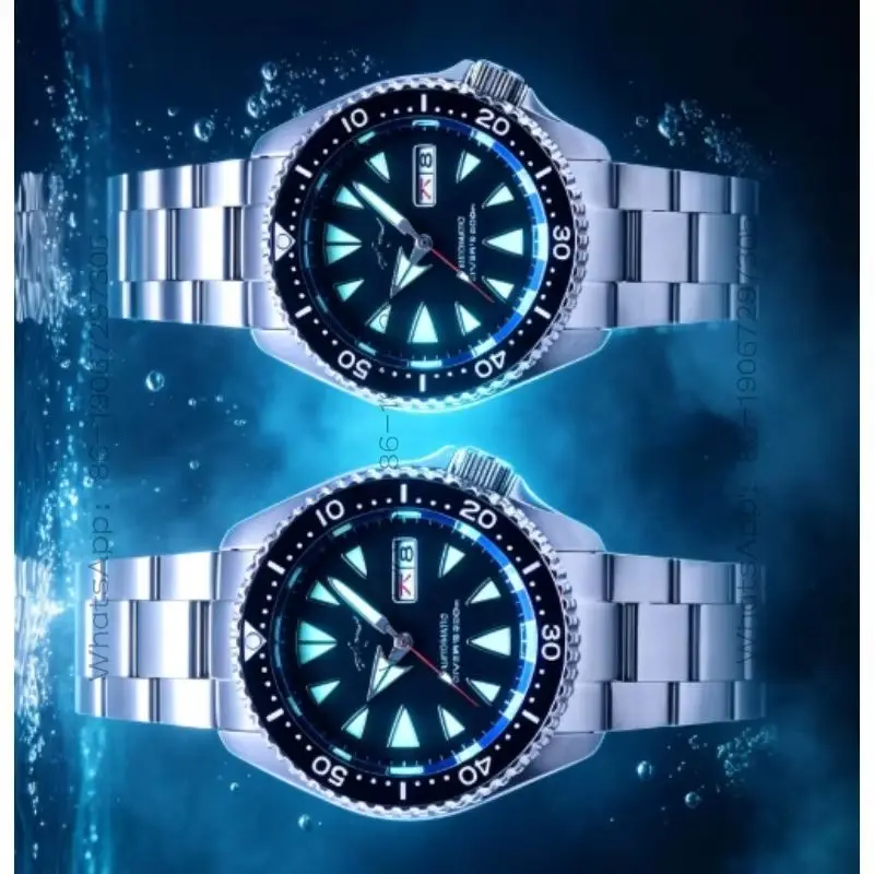 65889 Fangs New Style Business Machinery Luminous Diving Watch