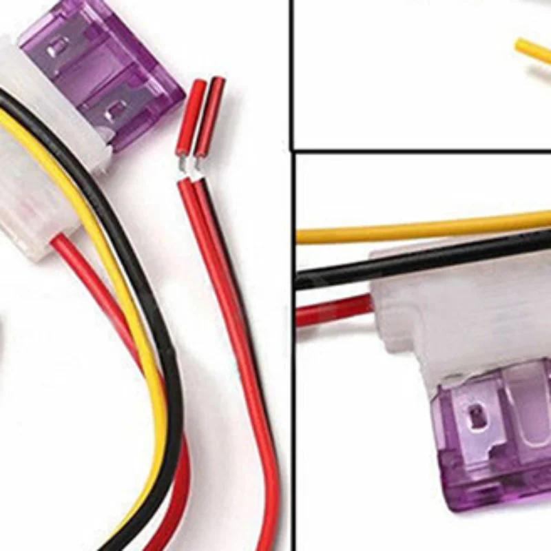 LED Daytime Running Light Controller Auto Relay Harness Dimmer Car Accessories