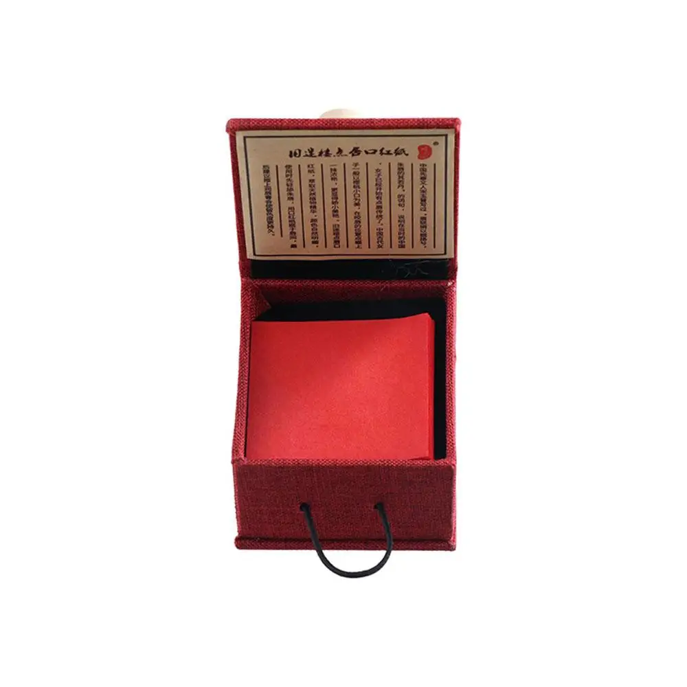 Długotrwała starożytna chińska pomadka w papierze, klasyczny błyszczyk w papierze, tradycyjne matowe aksamitne pomadki w papierze na ślub.