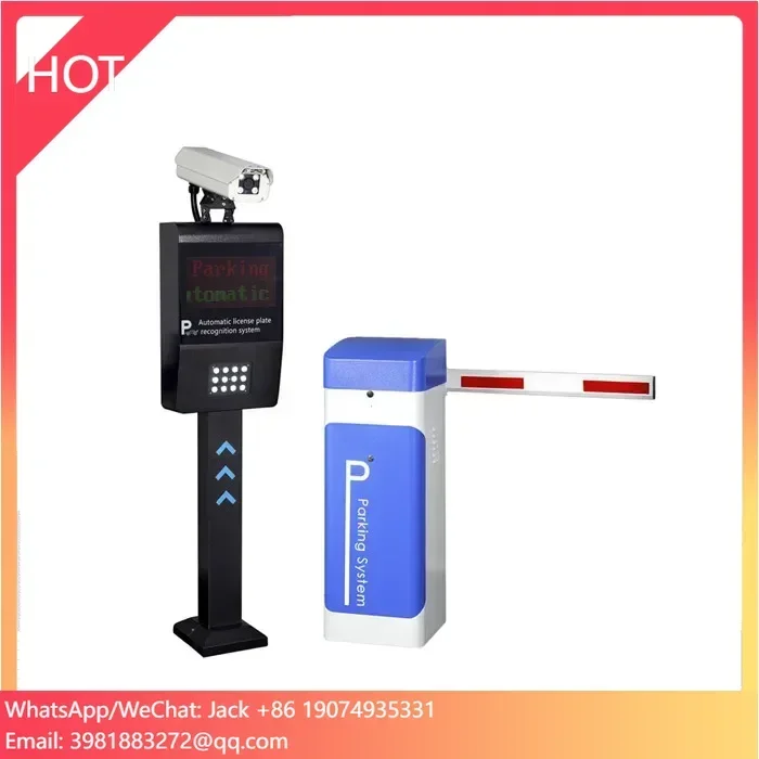 Automatic Car Plate Number License Plate Recognition Car Parking System with HD Speed Camera Reader