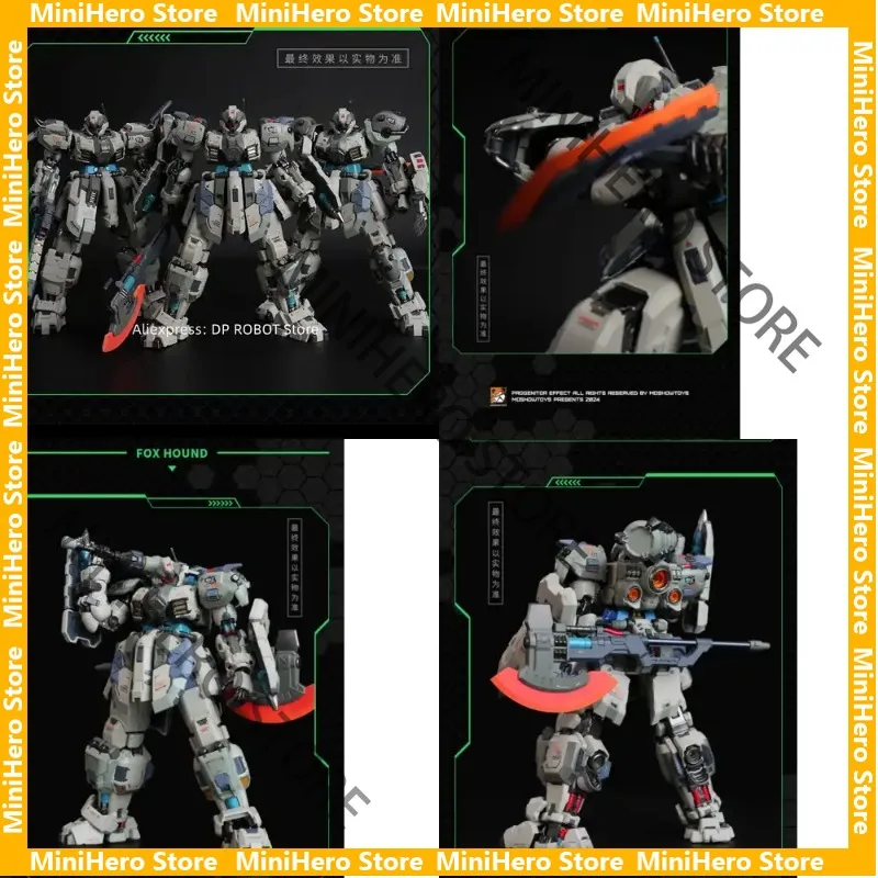 

In Stock 100% Original MOSHOW Tyrant Fox Hund Action Figure Set