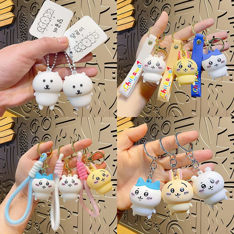 

Chiikawaed Cute Cartoon Keychain Lovely Bag Hanging Ornaments Kawaii Small Decorative Gifts Perfect Souvenir and Daily Gift
