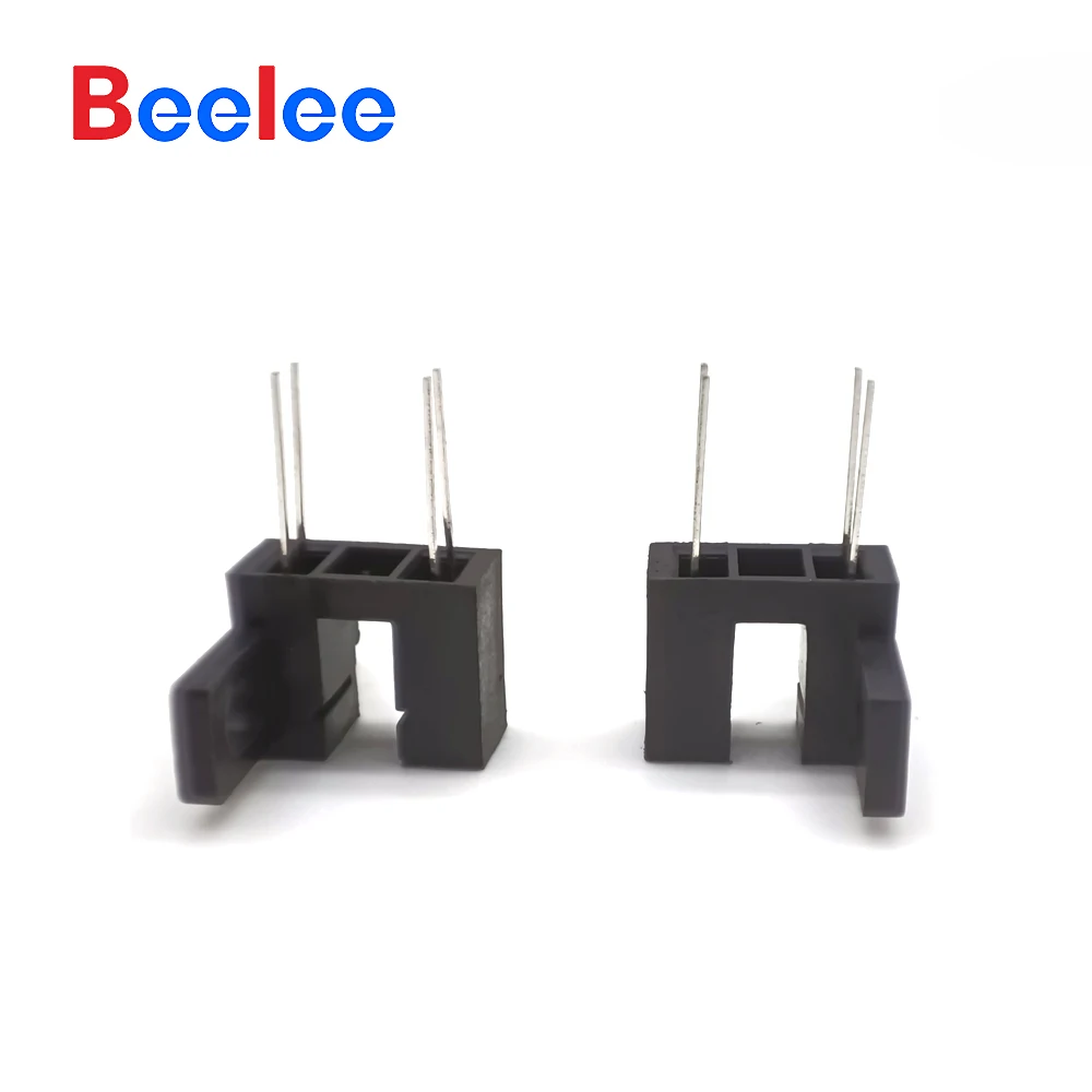 50 Buah Beelee 1.5V Saklar Optik 13*10.5Mm Photointerrupter Berlubang Transistor Foto Kopling Optik