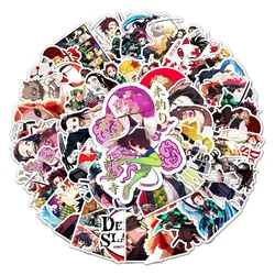 10/30/50PCS Cartoon Anime giapponese Demon Slayer: Blade Graffiti Creative Sticker Desk GuitarComputer adesivo impermeabile all'ingrosso