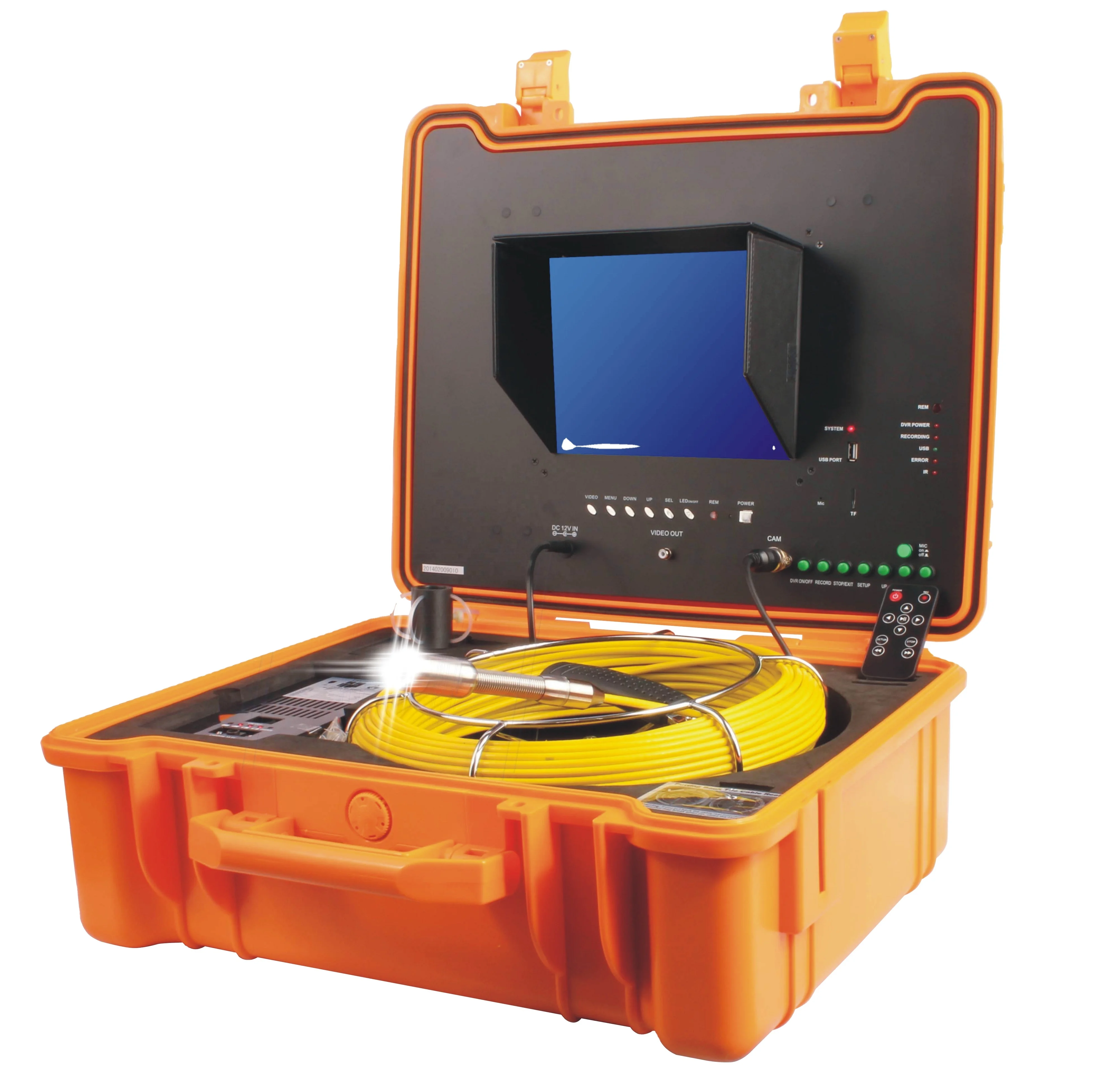 Industrial Sewer Pipe Chimney Inspection Camera Handheld Pipe Inspection Camera Used for Industrial Sewer Maintenance