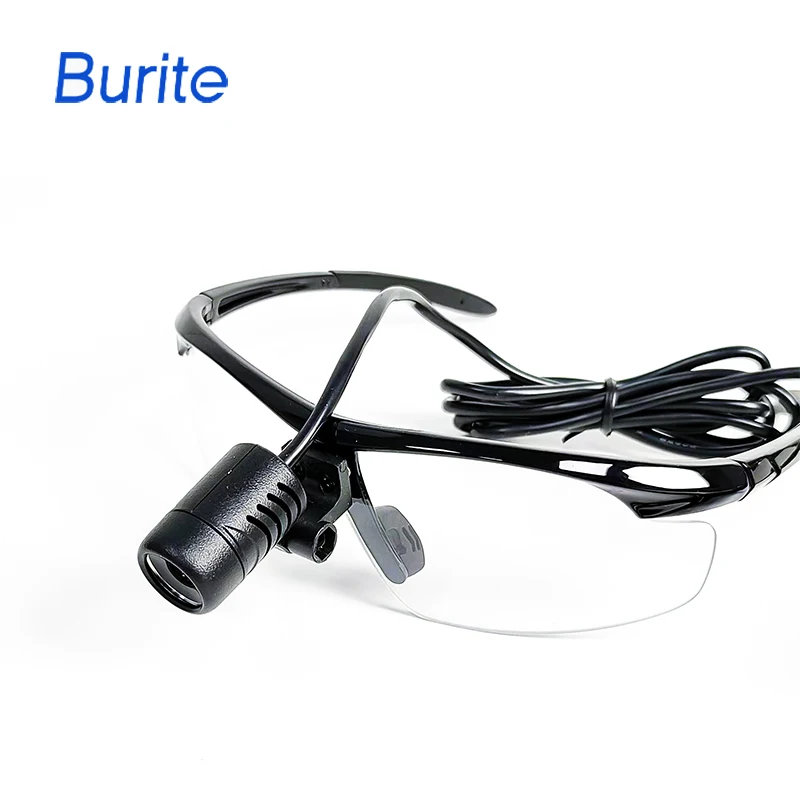 

3W Headlight Headlamp with Glasses Clip for Dental Loupe Dental Lab Medical Loupe Dental Magnifier