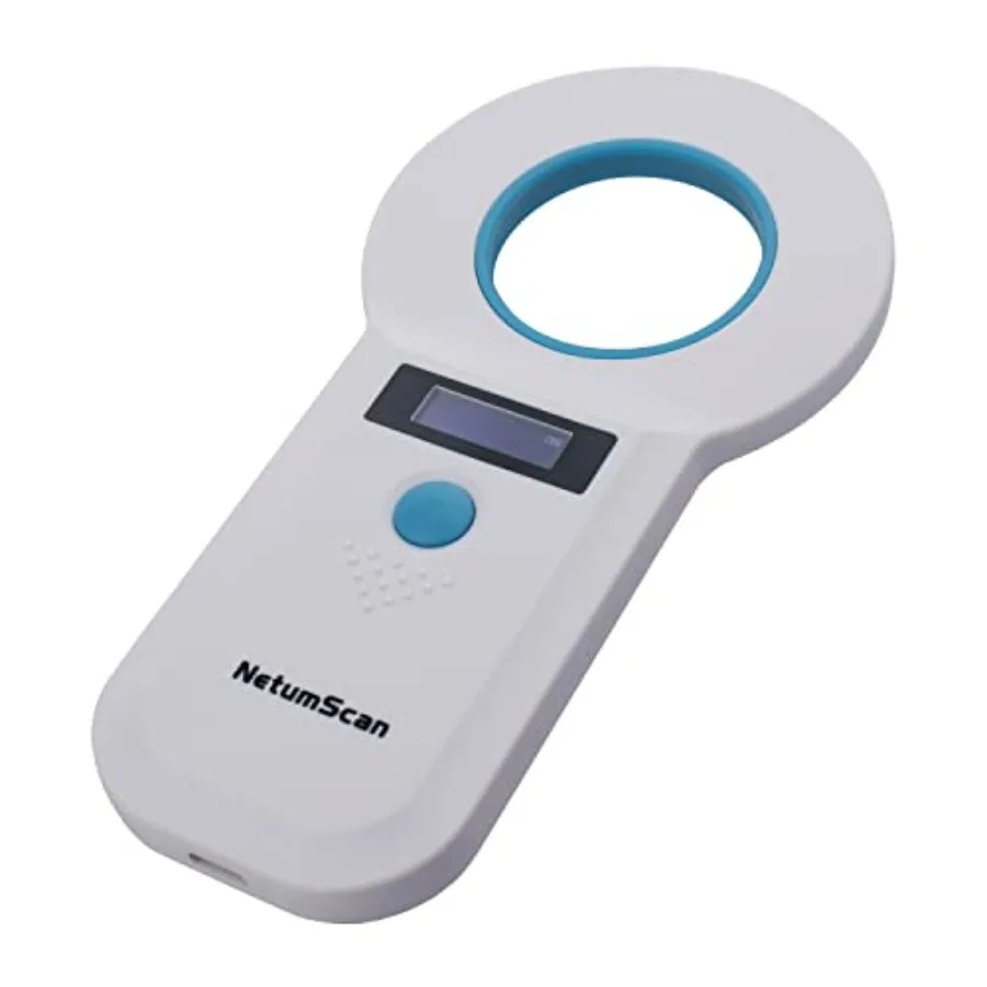 

【Spot goods】Pet Microchip Reader Scanner RFID EMID Portable Pet Chip Scanner Rechargeable Data Storage Animal Tag Scanner with