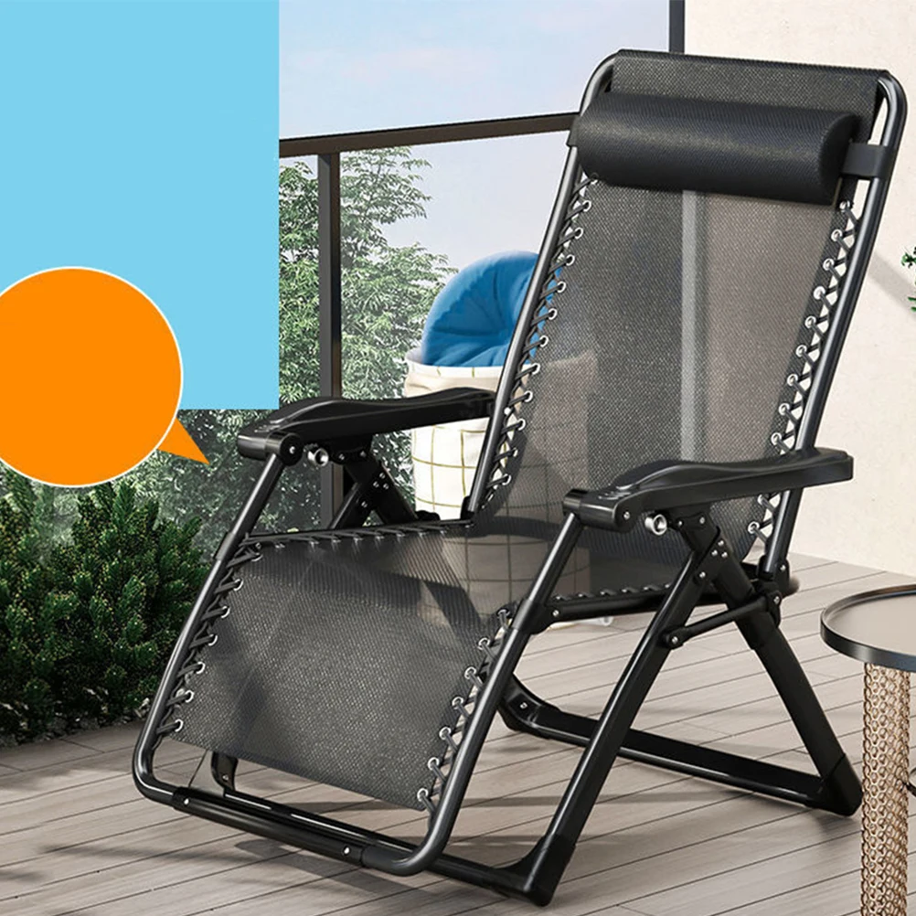 

2 Pcs Leisure Chair Pillows Elastic Neck Support Deck Foldable Deck Chair Headrest Headrest Cushions