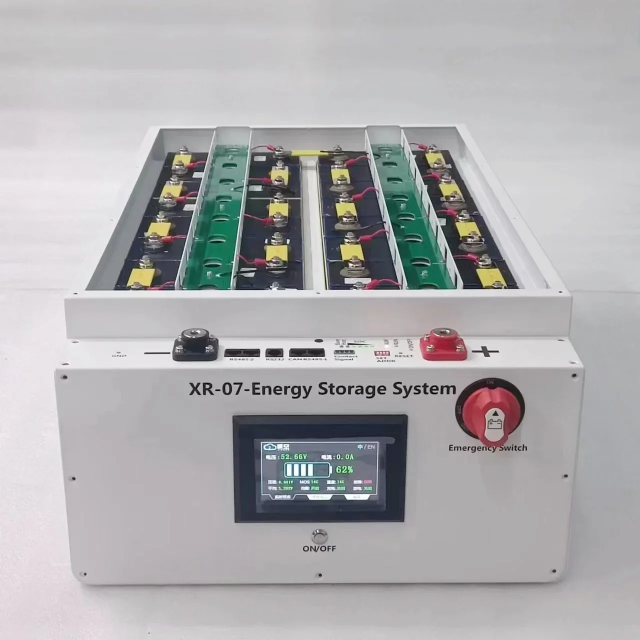 

Горячая распродажа 2) XR07 48V280AH Foot BMS 15KW Система хранения солнечной энергии LiFePO4 Чехол для аккумулятора DIY Kit для инвертора JK BMS 280AH 302AH