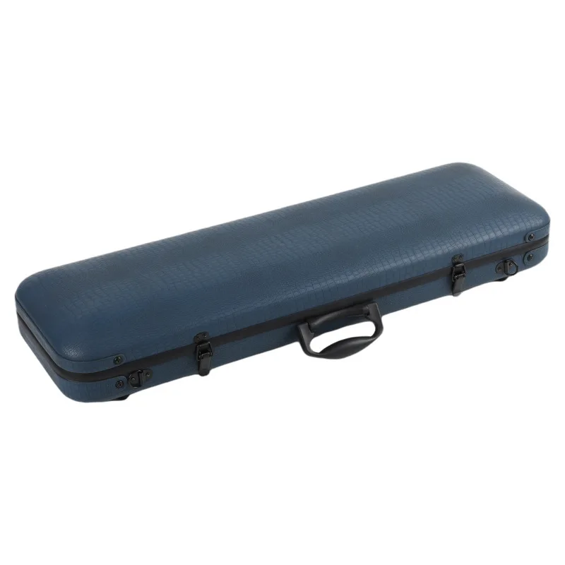Composite PC Square Violin Case Matte Lightweight Portable Waterproof Handmade Smooth Violin Box Stringed Instruments Parts
