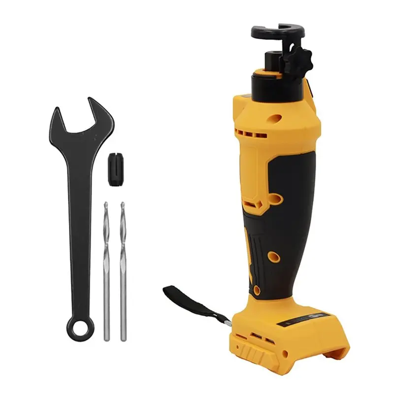 WCS-For 18V Battery Powered Electric Drywall Cut Out Tool-Brushless Motor, 3 Speeds For Woodworking& Sheetrock Projects
