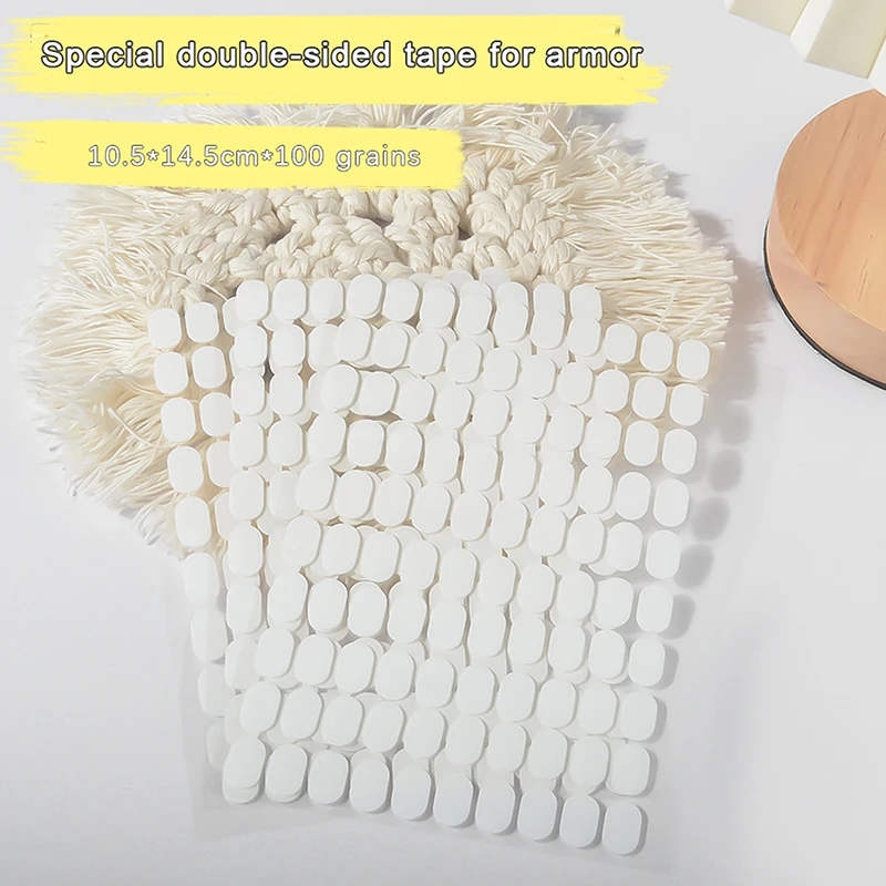 شريط لاصق على الوجهين للتقليم ، فن الأظافر الاكريليك ، لوحة عرض العمل ، شريط لاصق لصق ، خالية من القطع ، ورقة ، دعم مانيكير ، 100 قطعة