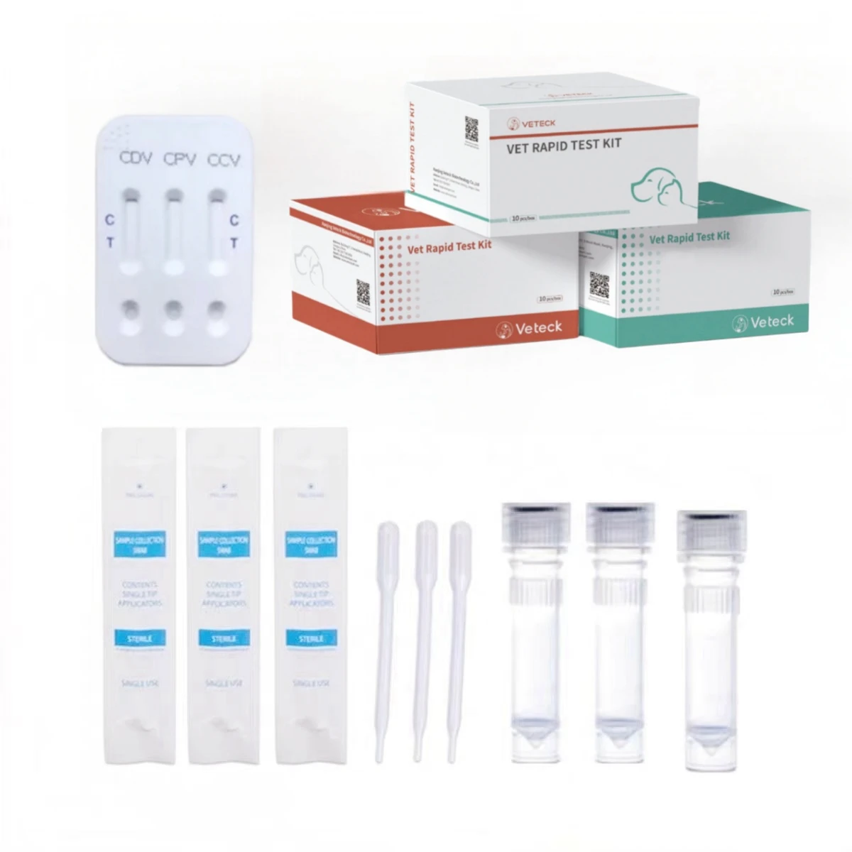 Antibody Test Kit Veterinary Diagnostic Equipment For Heartworm Diagnosis - Image 2