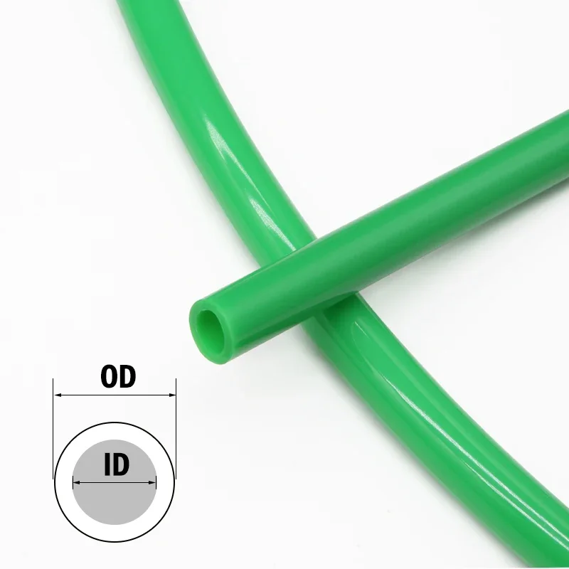 1/3/5/10M Food Grade Soft Silicone Rubber Hose ID 0.5mm ~ 32mm Flexible Nontoxic Aquarium Irrigation Garden Water Tubing Green