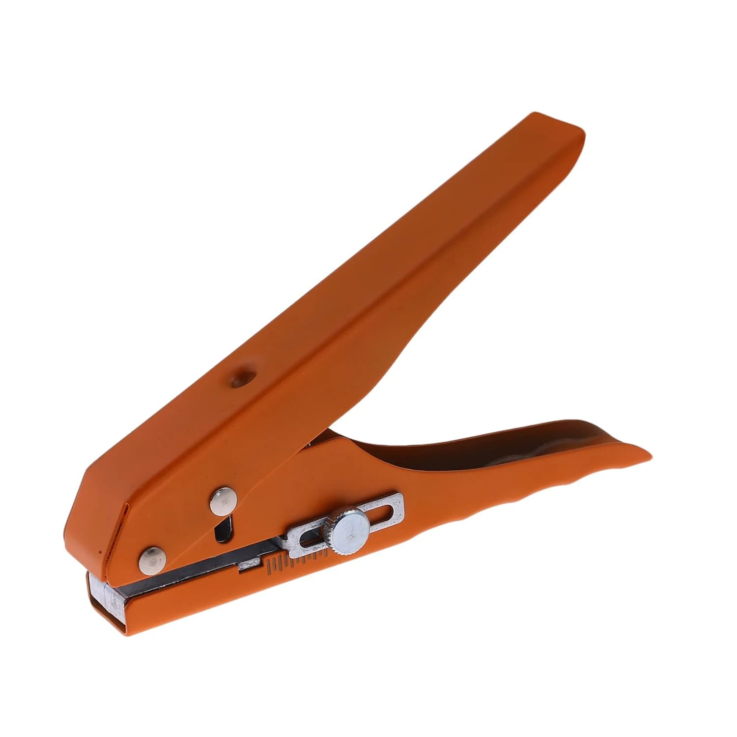 Sturdy Heavy Duty Single Circle Hand-held Metal Hole Punch for ID Cards PVC Badge Photos - Available in 8/10/12/15mm Sizes