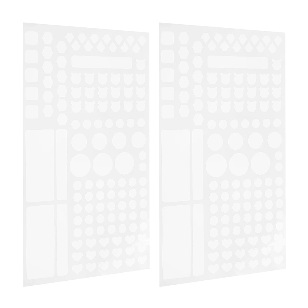 

2PCS Light Blocking Stickers White Half Transparent Covers for Room Router Power Outlet LED Sleep Aid Blackout Sheets