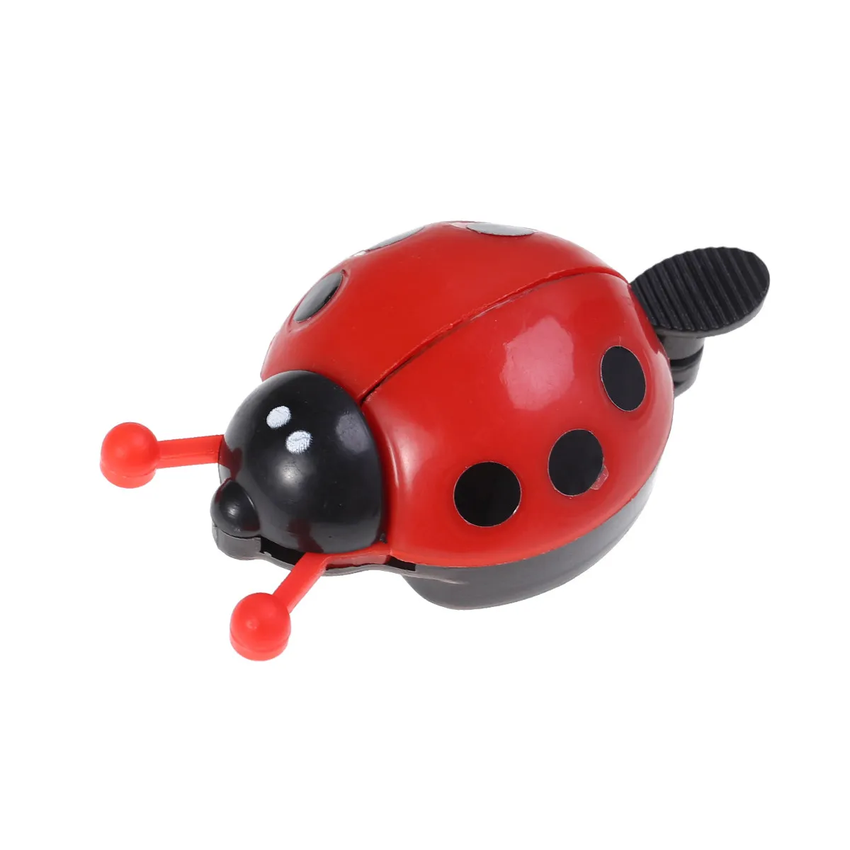 2Pcs Bike Bells Ladybug Handlebar Loud Bell Alarm Sound Horn Cycling Accessories Cute Pattern Easy Install Red