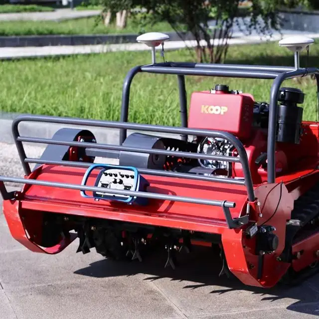 カスタマイズ可能なGPS搭載芝刈り機、刈幅800/1000/1200mm、家庭菜園用、インテリジェントリモコン式芝刈り機