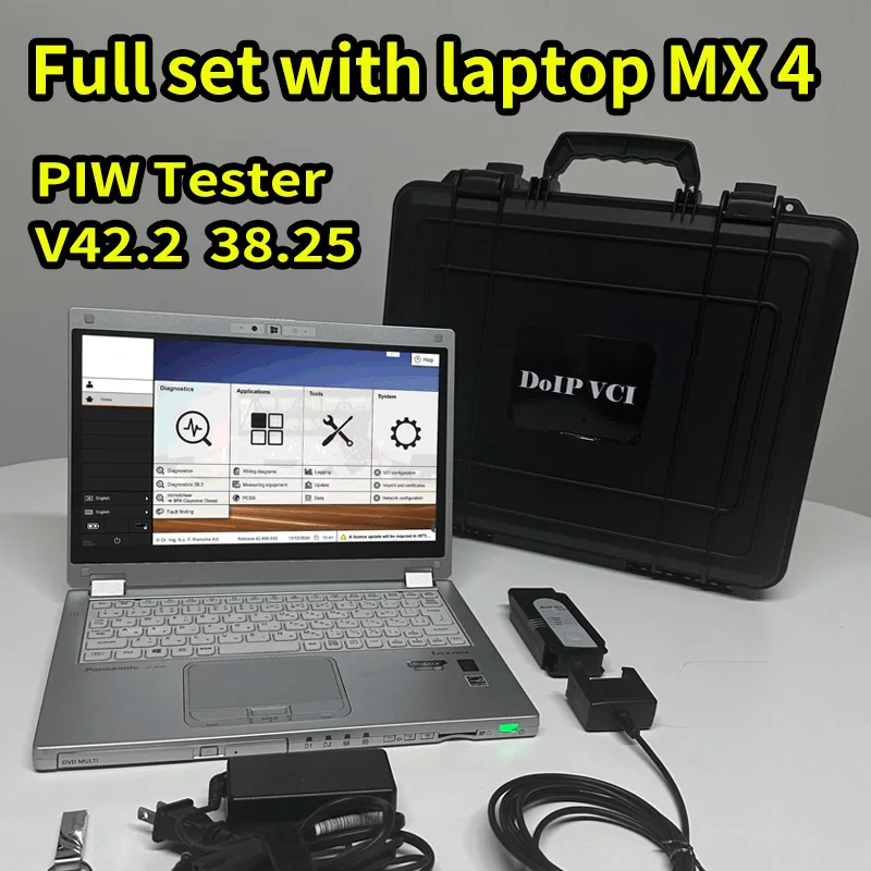 

DolP VCl для профессионального диагностического оборудования PIWIS 3 для автомобилей, предназначенного для обслуживания, ремонта, замены и программирования блоков управления.