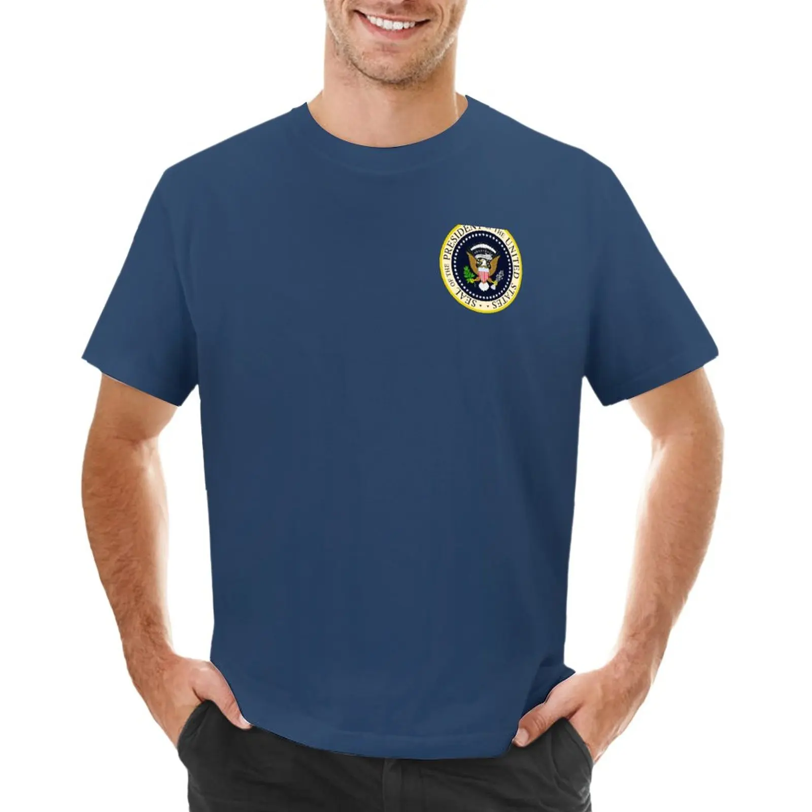 

seal of the president of the united states T-Shirt summer top customs summer clothes plus sizes fruit of the loom mens t shirts