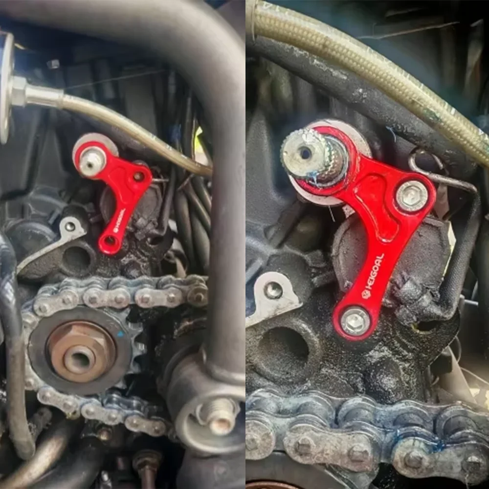 Para Triumph Tiger 800 900 XR XRX XC accesorio soporte de cambio auxiliar Material CNC estabilizador de soporte de cambio de motocicleta