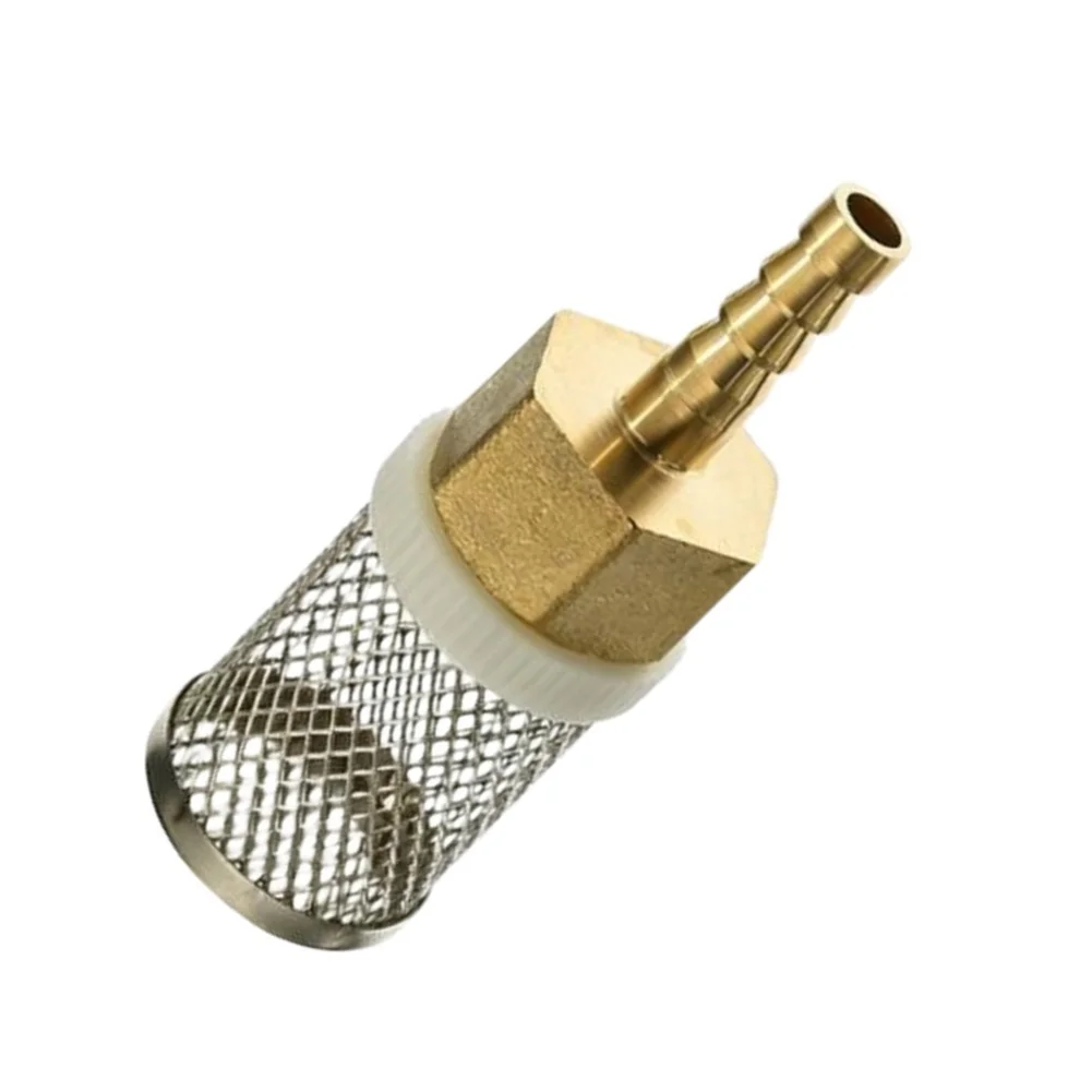 Stainless Steel Mesh Water Filter for Use with Garden Hoses Copper Tubing and Aquarium Equipment to Maintain Flow Integrity
