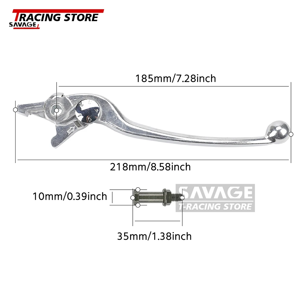 2025 CNC Short Front Brake Clutch Lever Handle For KOVE 500X 525X Colove KY500X KY525X Macbor Montana XR5 500 510 Hand Control - Image 3