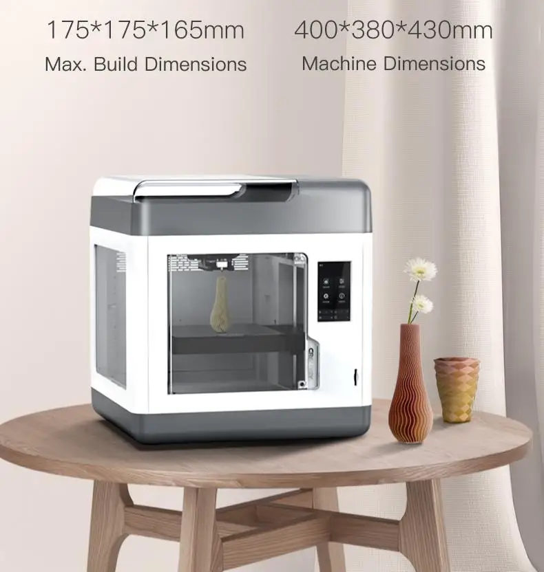 

Crealty Sermoon V1 Pro Silence Enclosed Digital Molding Machine With Built-In Live Camera