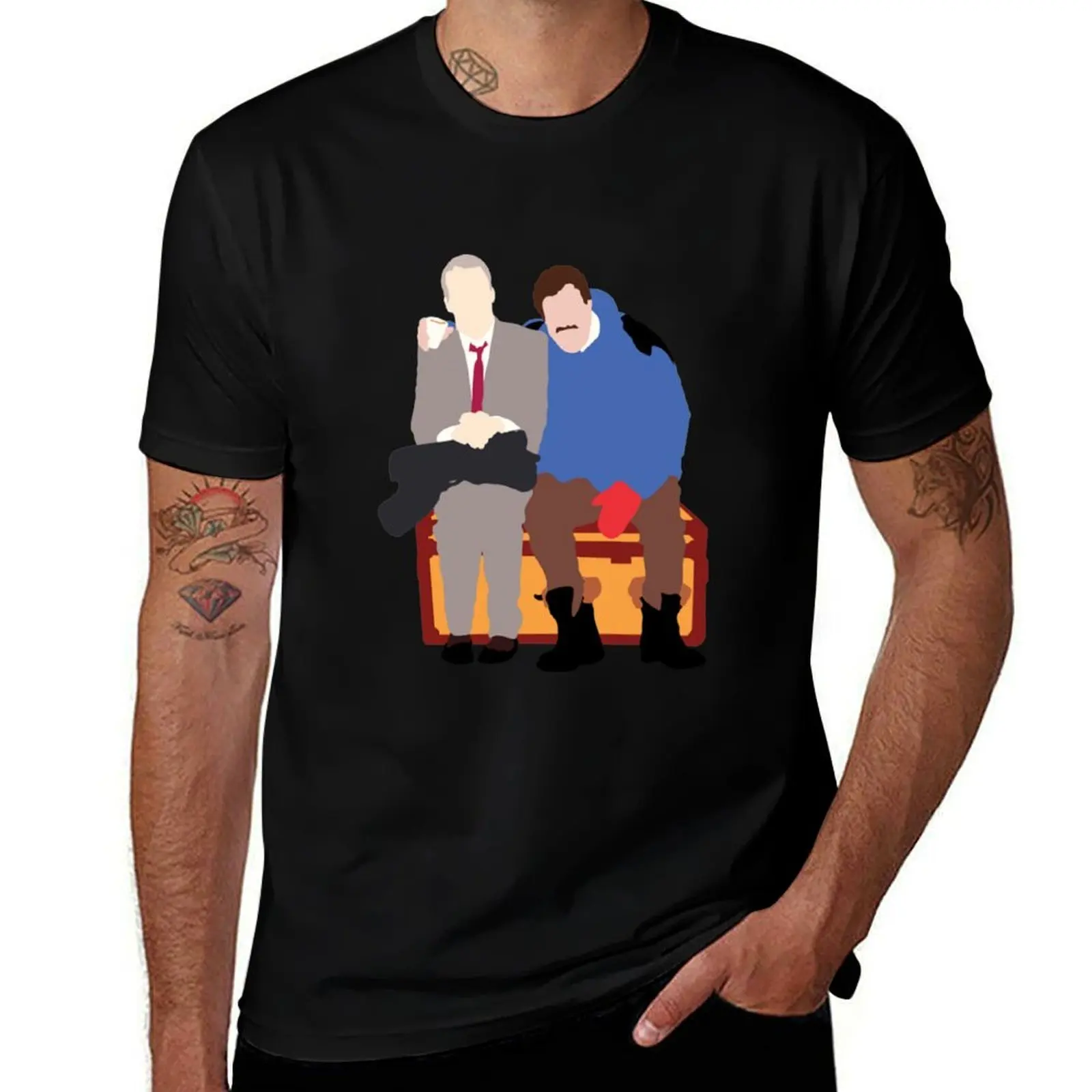 Planes Trains And Automobiles T-Shirt Breathable Sportswear for Men T-Shirt