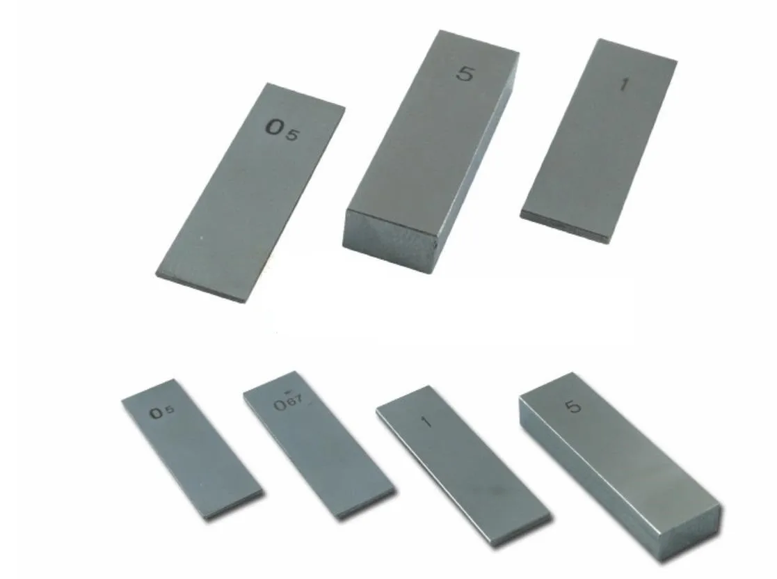 High Steel Gauge Block Set 0.5mm To 100mm HRC63 Hardness For Industrial Measurement And Inspection Testing Tool