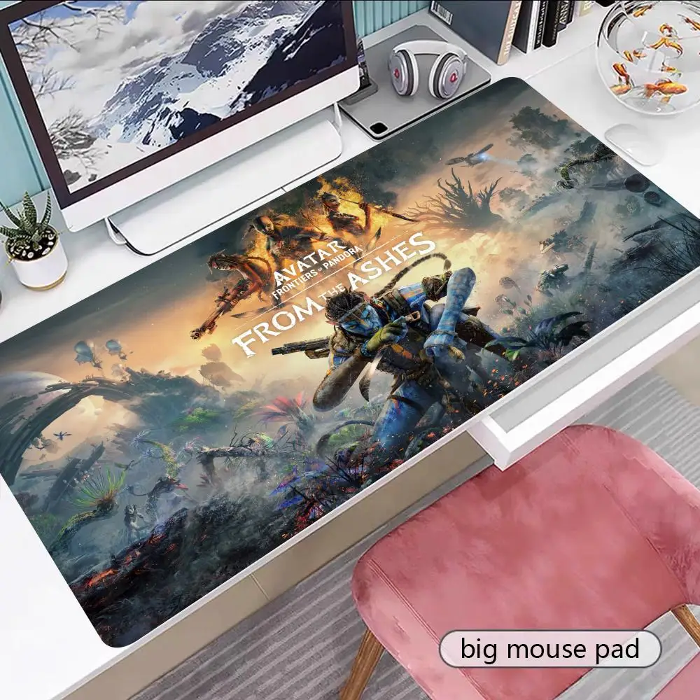 

Avatar Frontiers Of Pandora Mouse Pad Gamer Keyboard Mouse Mat Rubber Cartoon Big Motbook Computer PC Mousepad
