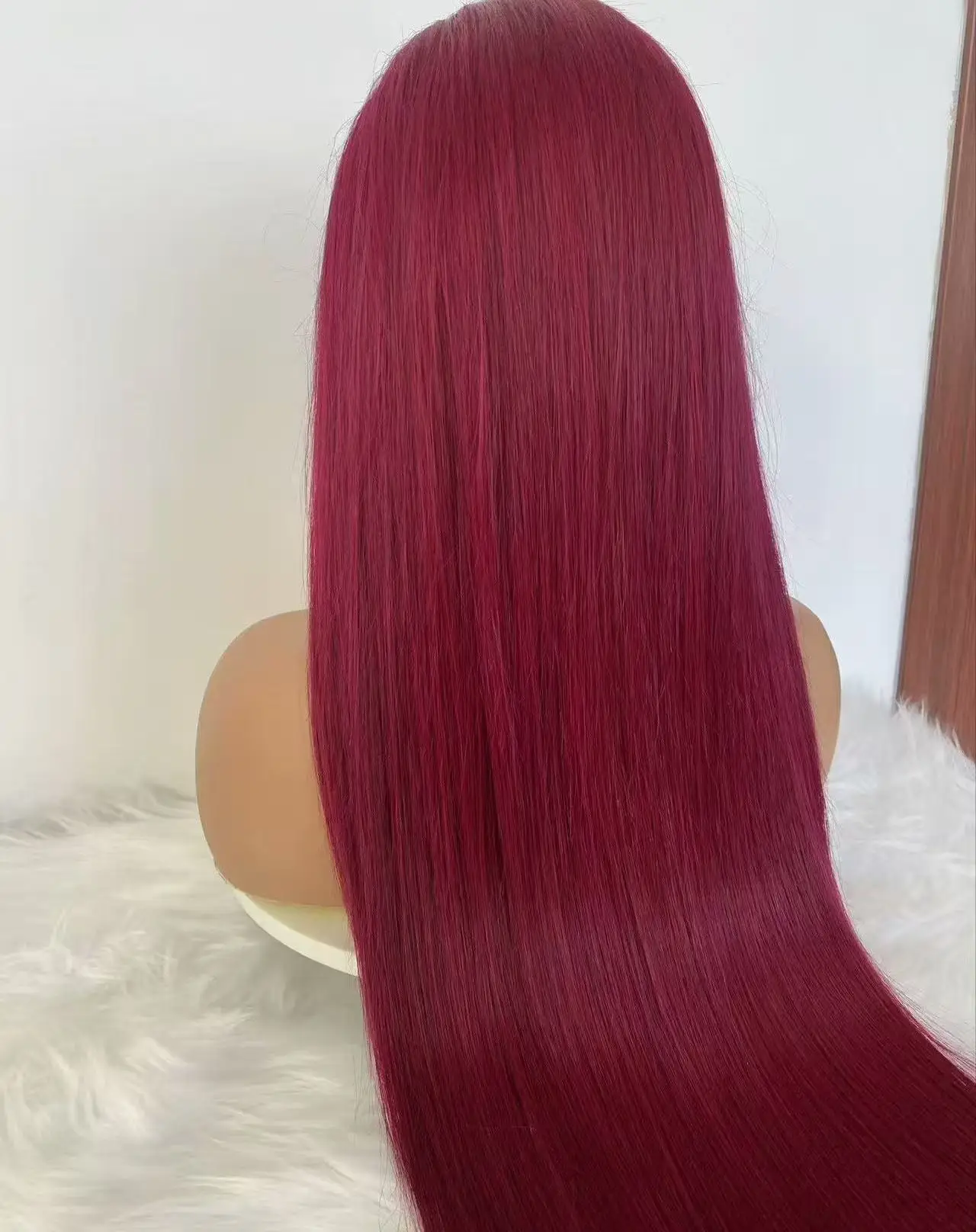 Wholesale Bulk Sale Bone Straight Raw Vietnamese100% Human Hair Glueless Wigs 13x4 HD Lace Front Wigs for Black Women 3