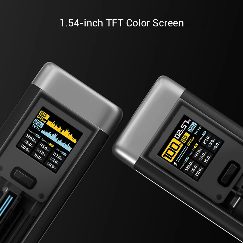CUKTECH No.20 Power Bank 25000mAh P23 210W Saída 3 Portas