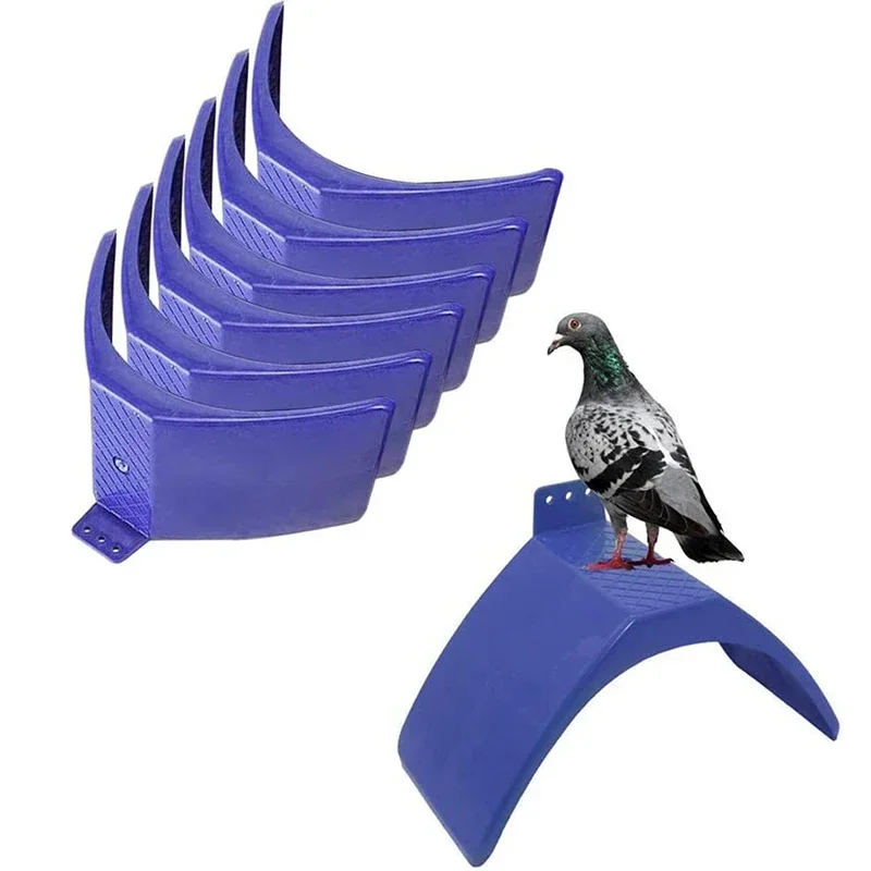 10PCS Fashion Plastic Pigeon Perch Dove Blue Rest Stand Frame Parrots Dwelling Pigeon Perches Roost For Bird Supplies