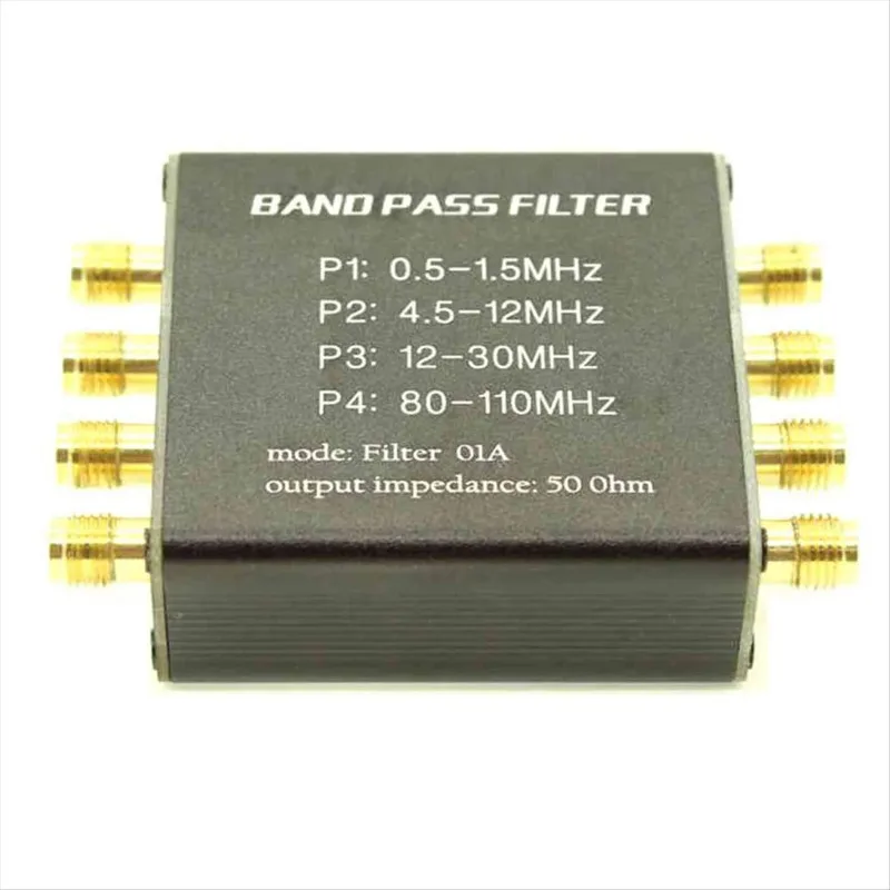 50 Ohm SMA Interface Bandpass Filter Radio Pre-filter Accessory
