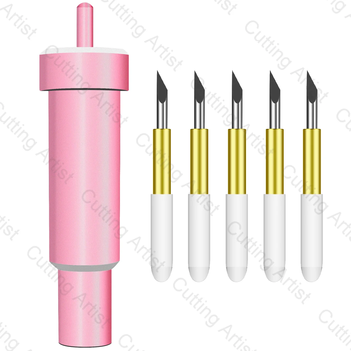 

5 шт. лезвие с глубокими точками + 1 шт. корпус инструмента для Cricut Maker 3 4 Explore 3 Air 2 защелкивающийся корпус