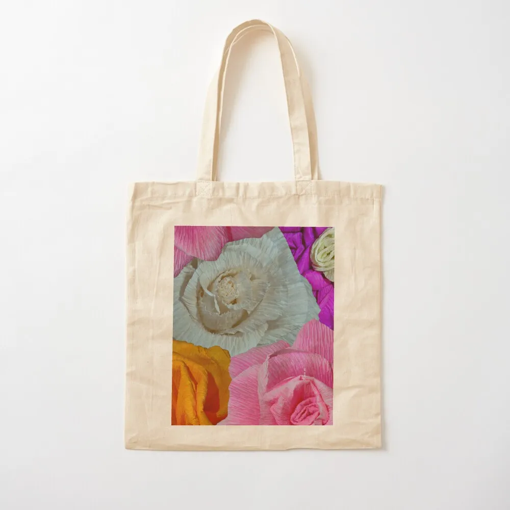 

Goluban floWER 01 bouquet 60s retro irony _ handmade paper flowers _ Edita Goluban _ Croatia Christmas xMas Tote Bag