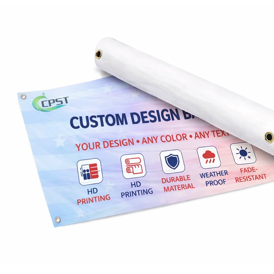 

Customizable Vinyl Banners 3-10 Feet Wide Indoor Outdoor Printed Signs Large Size for Commercial Birthday UseParty Paste