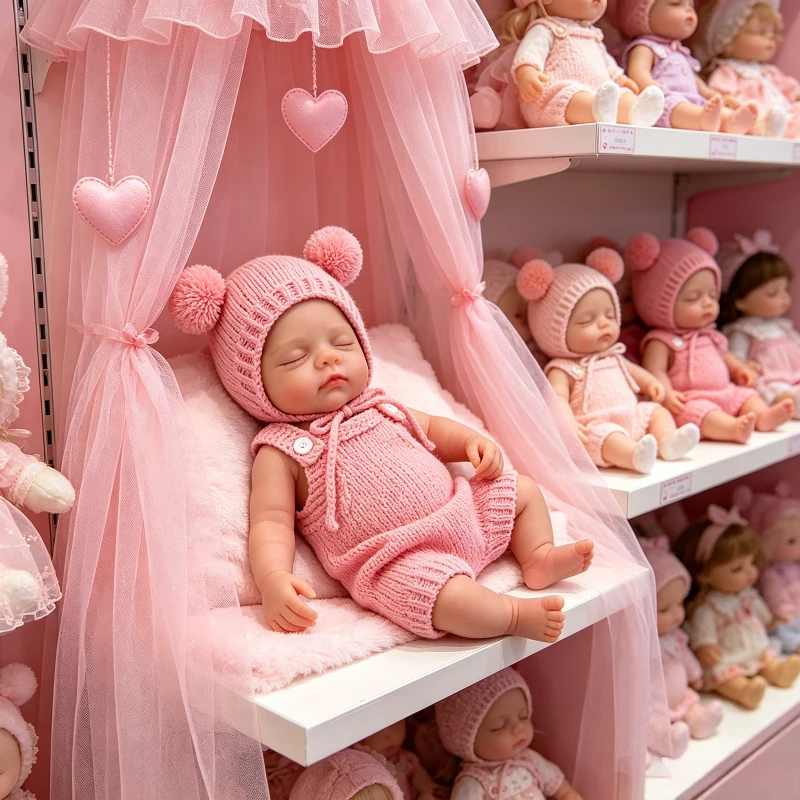 

12inch Already Painted Doll Irys with Full Solid Silicone Body 30cm Soft Collectible Art Doll