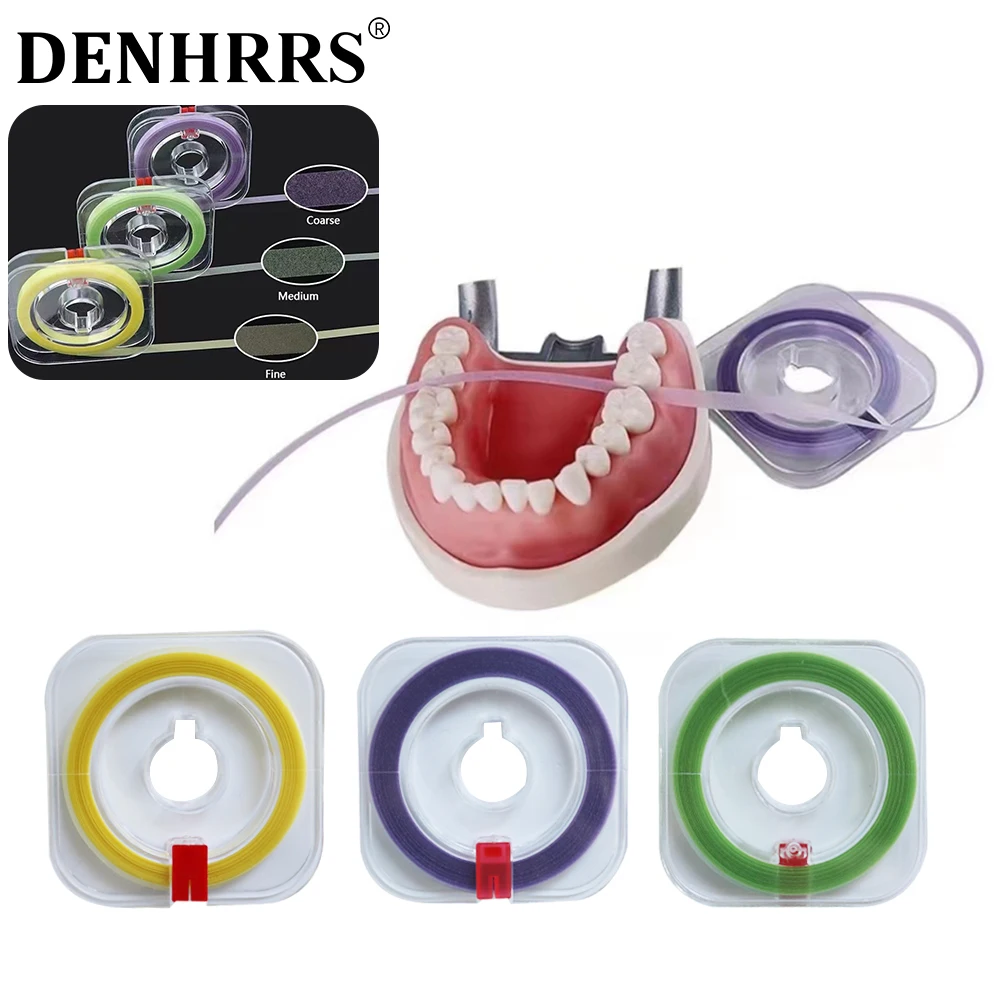 

1PC Dental Polishing Strip Roll Resin Teeth Grinding Sanding Shaping Dentistry Dental Material